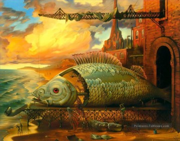 Surréalisme œuvres - moderne contemporain 29 poissons de surréalisme